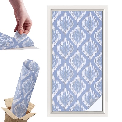 Witraż samoprzylepny na okno Etniczne diamenty