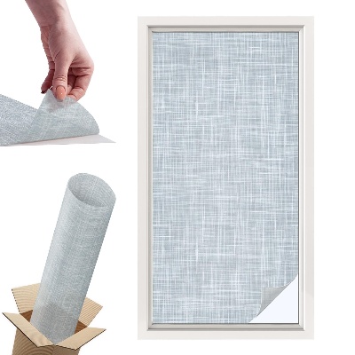 Witraż samoprzylepny na okno Delikatny splot