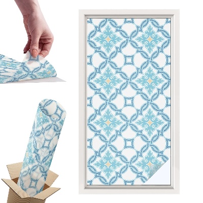 Witraż samoprzylepny na okno Klasyczna symetria