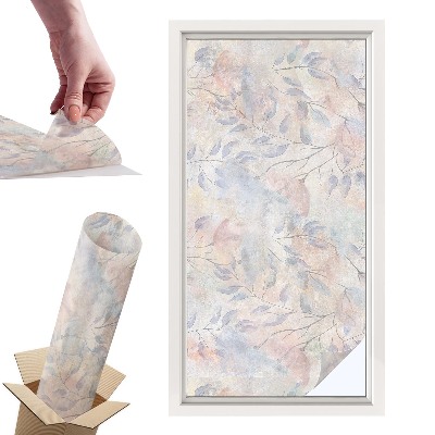 Okleina na okno mleczna Efekt rozmieniający