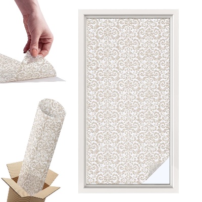 Witraż samoprzylepny na okno Dekoracyjna elegancja