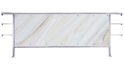 Osłona na balkon Delikatny kamień