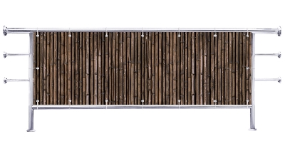 Osłona na balkon Patyki