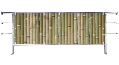 Osłona na balkon Jasny bambus