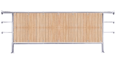 Osłona na barierkę balkonu Płot ogrodowy