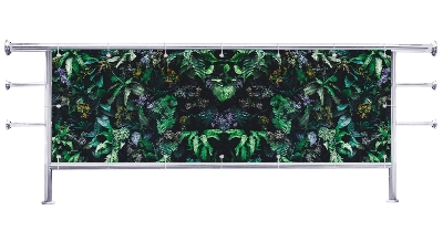 Osłona na balkon Tropikalne ogrodzenie