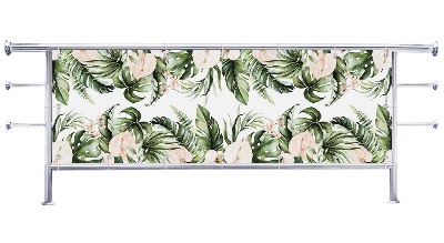 Osłona na balustradę Kwiaty malowane