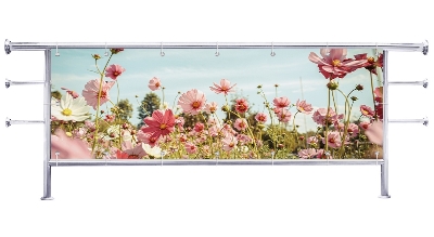 Osłona balkonu Kwiaty polne