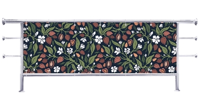 Osłona na balkon Wzór polny