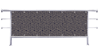 Osłona na balkon Mozaika abstrakcja