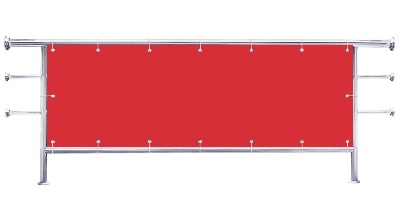 Osłona balkonowa Malina