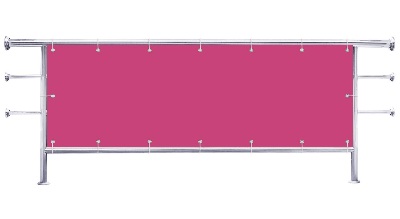 Osłona balkonowa Róż