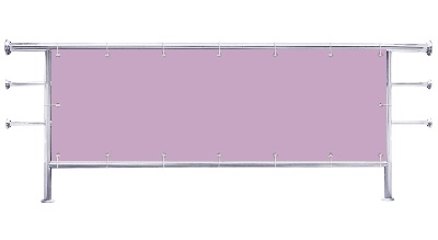 Osłona balkonowa na wymiar Lila