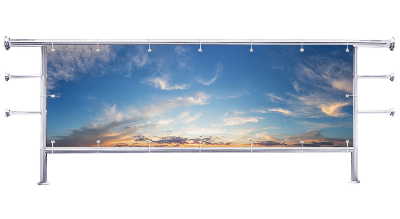 Osłona balkonu Niebo horyzont