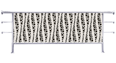 Osłona balkonowa na metry Abstrakcja kropki