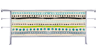 Osłona na balkon Wzór afrykański