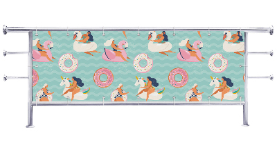 Osłona na balkon Bajkowe wakacje