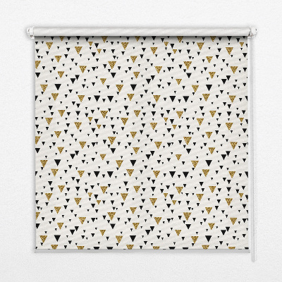Roleta wewnętrzna na okno Drobne trójkąty