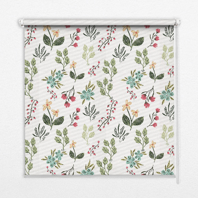 Roleta wewnętrzna Kwiaty i rośliny