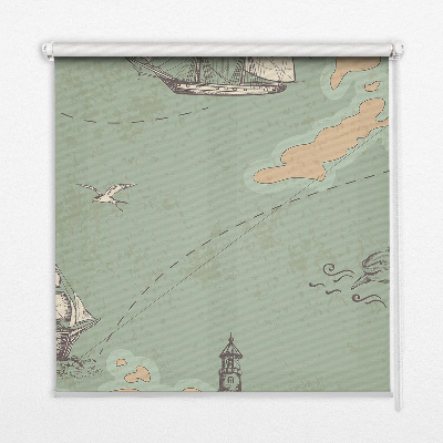 Roleta wewnętrzna Mapa kapitana