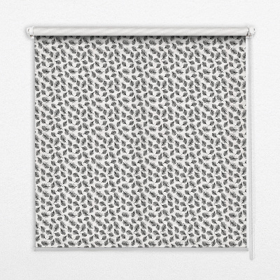 Roleta wewnętrzna Wzór z piórami