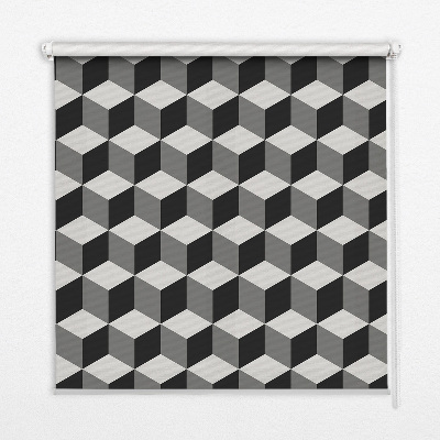 Roleta bezinwazyjna Kostki 3D