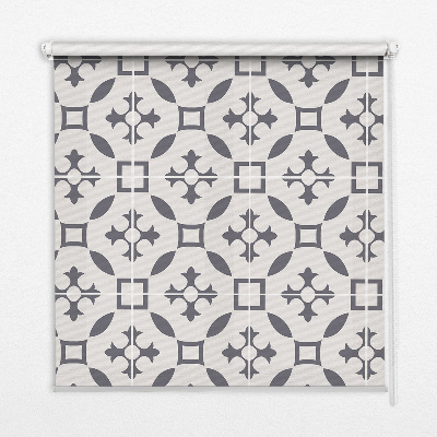 Nowoczesna roleta wewnętrzna Kafelkowa iluzja