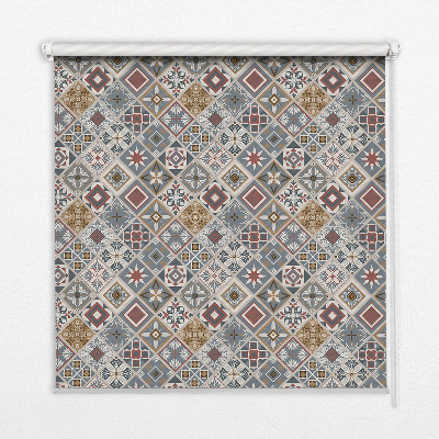 Roleta okienna Ozdobne romby