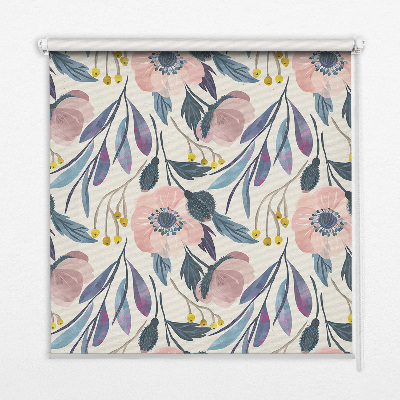 Roleta na okno Maki pastelowe