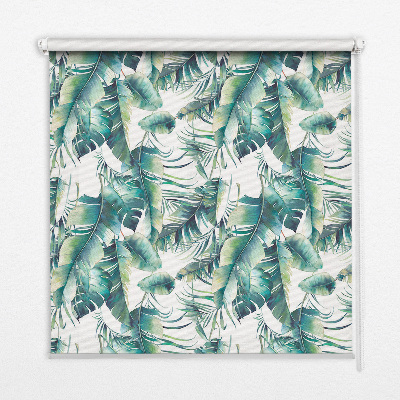 Roleta na okno Liście tropiki