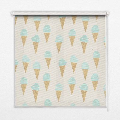 Roleta na okno Lody w rożku