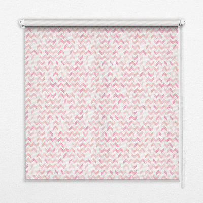 Roleta wewnętrzna Różowe strzałki góra dół