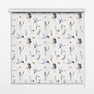 Roleta wewnętrzna Czaple w stawie