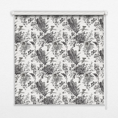 Roleta przeciwsłoneczna Rysowana natura