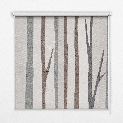 Roleta na drzwi balkonowe Pnie drzew