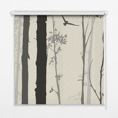 Roleta na okno Drzewa