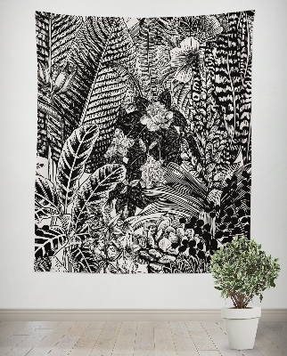 Plakat tekstylny Krzak