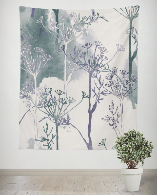 Plakat tekstylny Zimowy koper